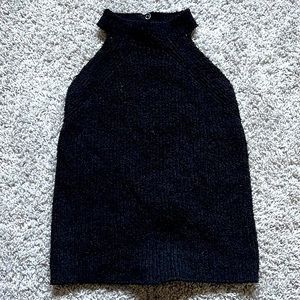 Zara Sweater Halter Tank Top
